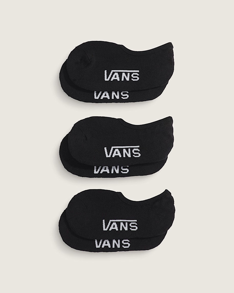 barn klassiska no show-strumpor 3-pack