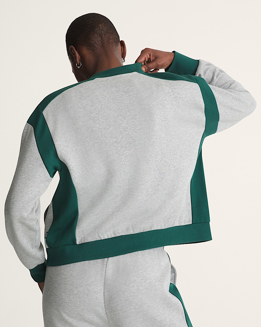 rookie track zip sweatshirt
