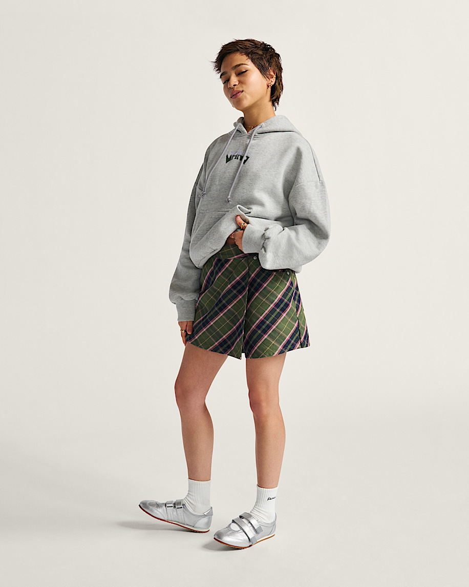 sirelle wrap mini skort