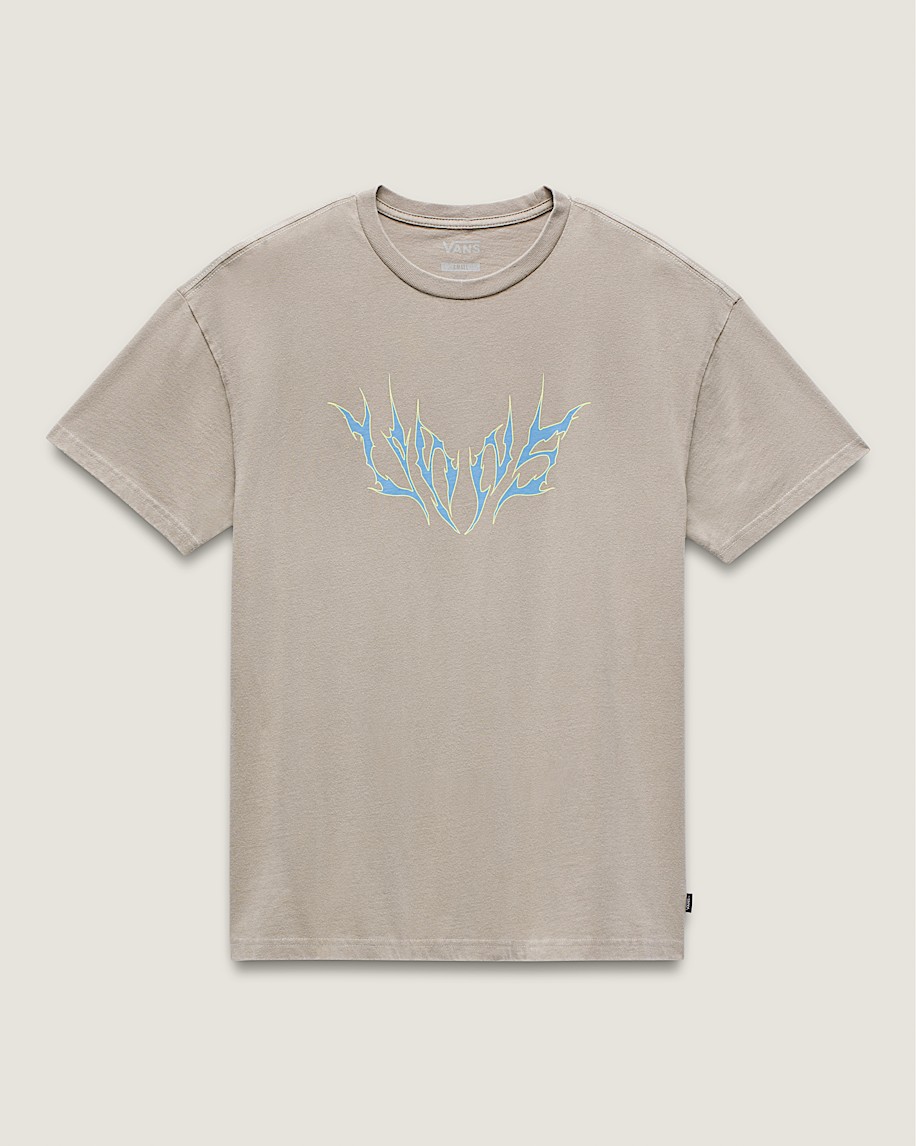 t-shirt med graffitimotiv