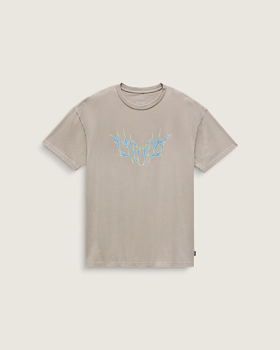 t-shirt med graffitimotiv