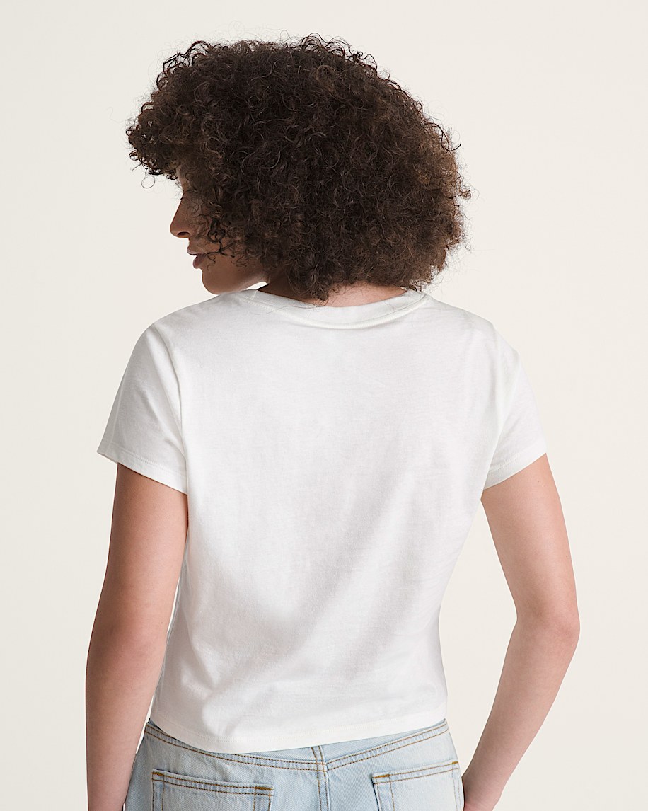 t-shirt med blandad emo-motiv