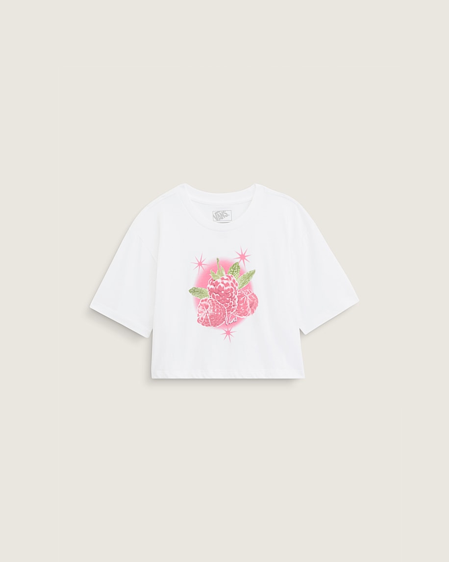 barn star berries crop t-shirt