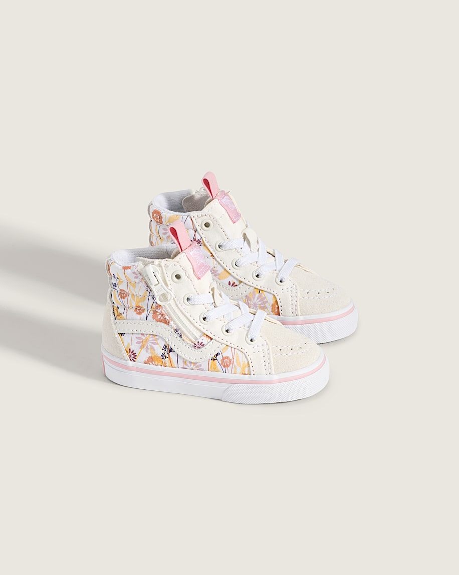 sk8-hi-sko för småbarn med dragkedja i sidan