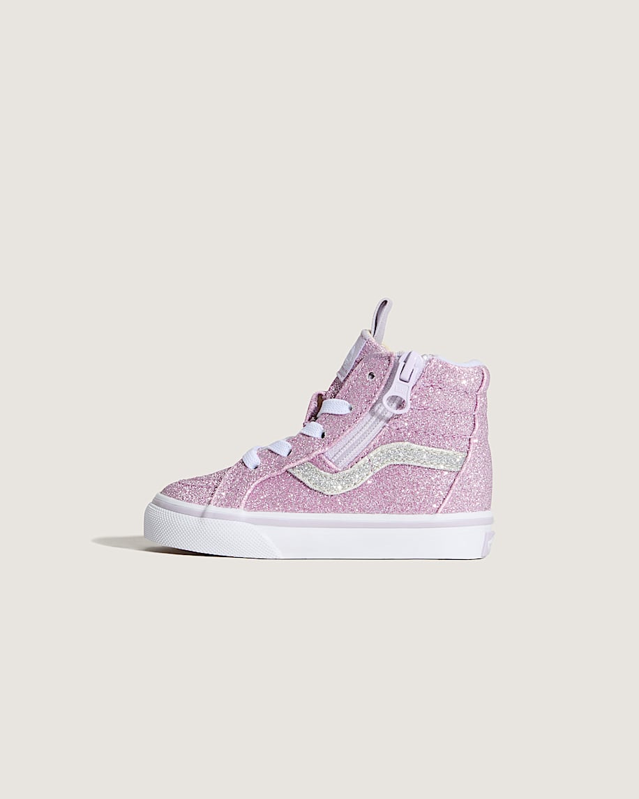 sk8-hi-sko för småbarn med dragkedja i sidan