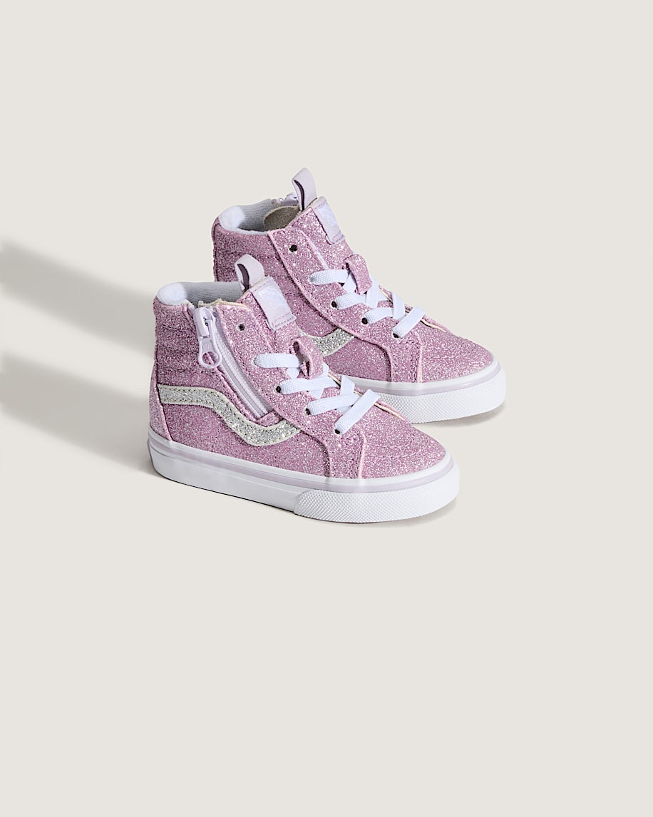 sk8-hi-sko för småbarn med dragkedja i sidan