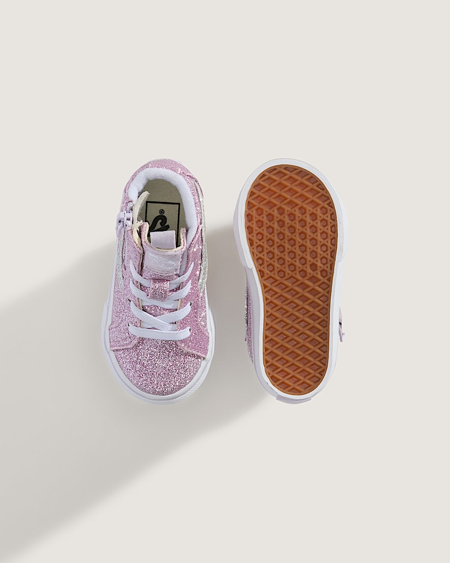 sk8-hi-sko för småbarn med dragkedja i sidan