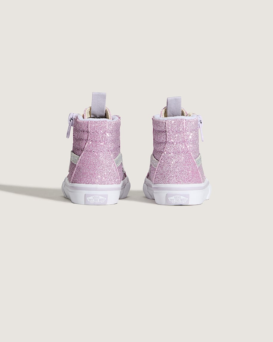 sk8-hi-sko för småbarn med dragkedja i sidan