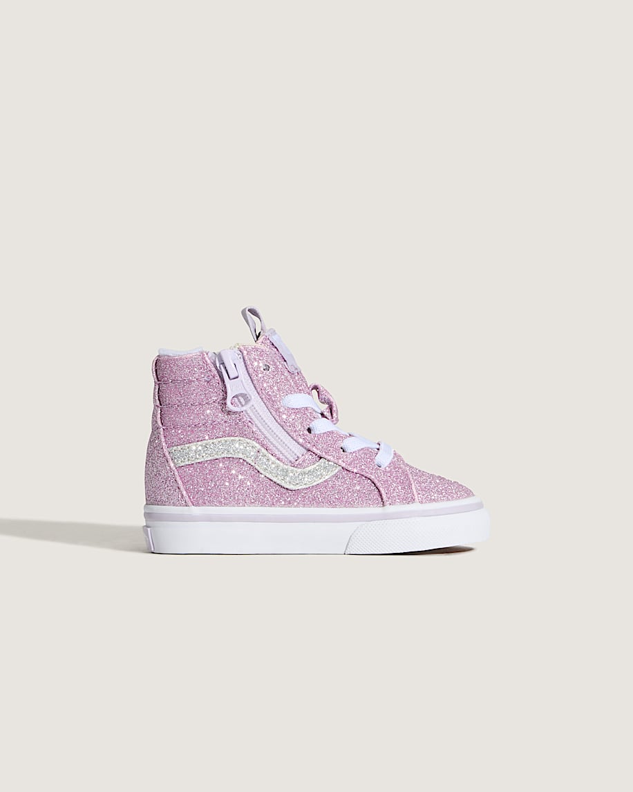 sk8-hi-sko för småbarn med dragkedja i sidan
