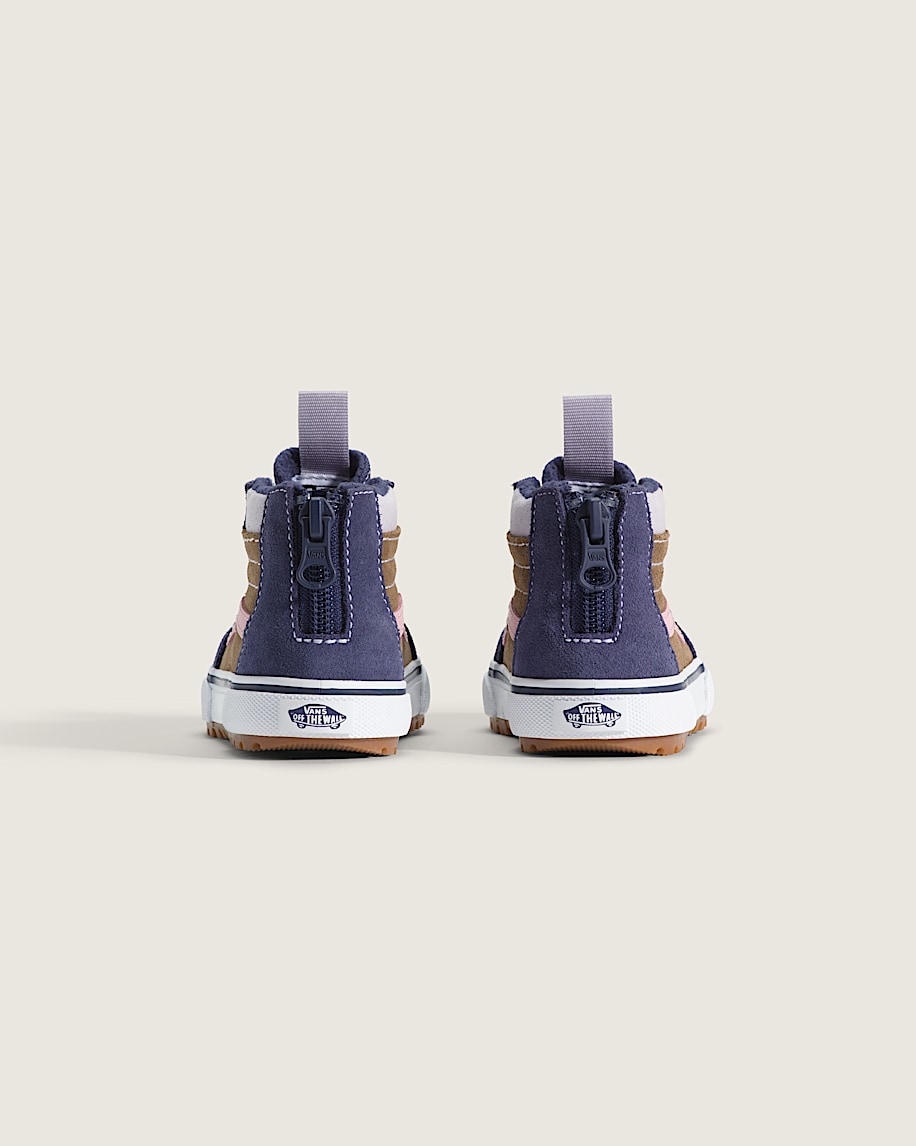 vattentåliga sk8-hi zip-skor för småbarn