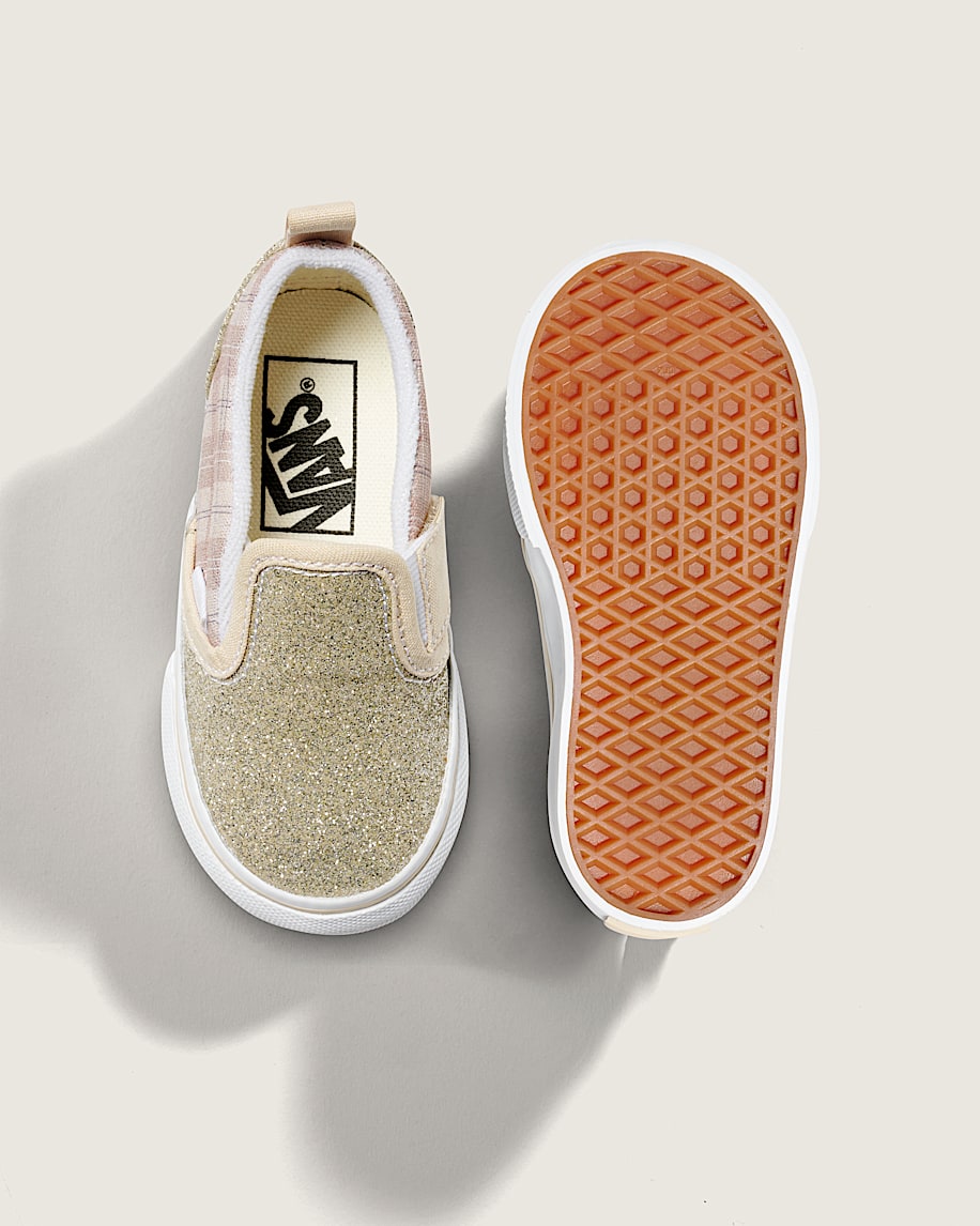 klassisk slip-on v-sko för småbarn