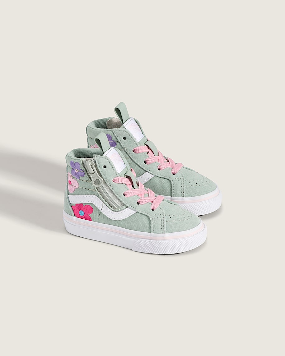 sk8-hi-sko för småbarn med dragkedja i sidan
