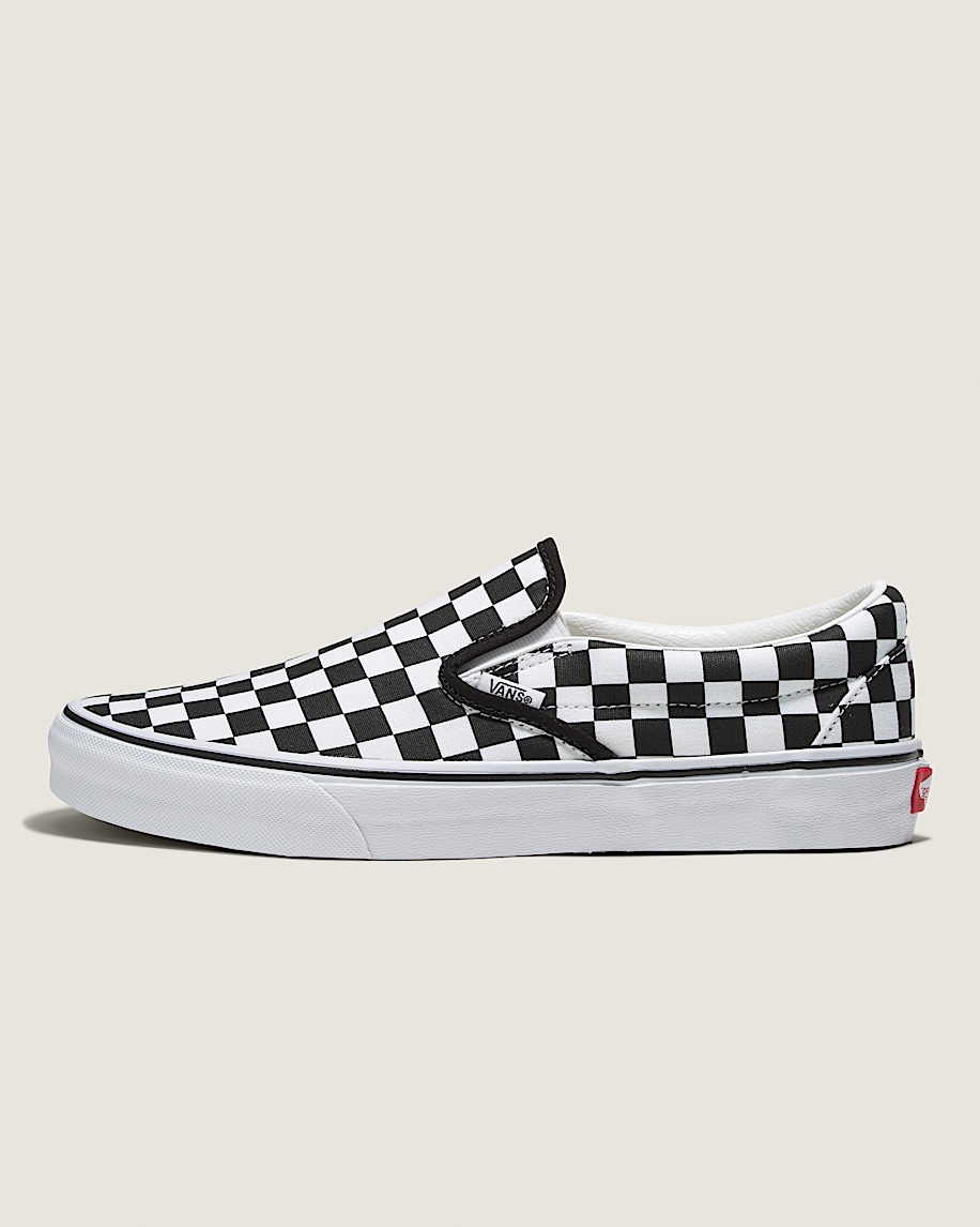 customs classic slip-on schackrutiga breda skor