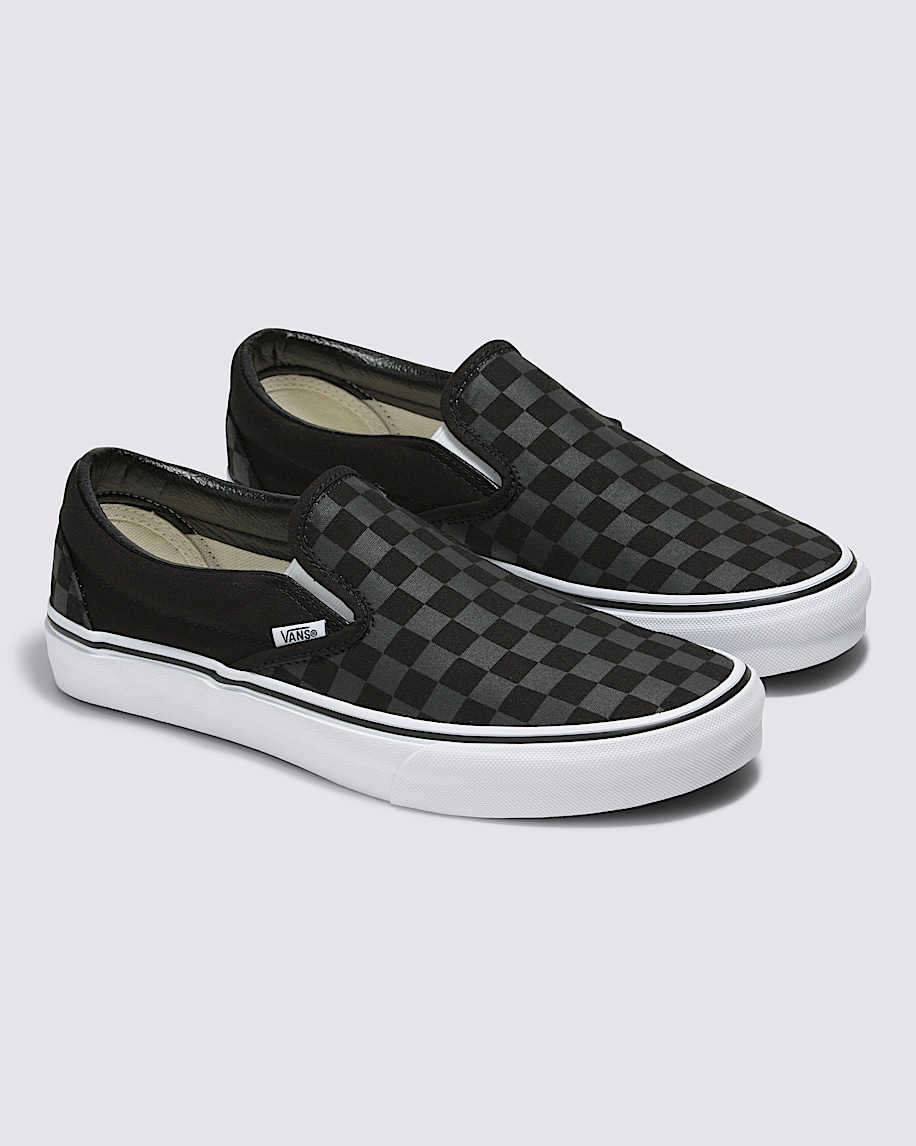 customs classic slip-on schackrutiga breda skor