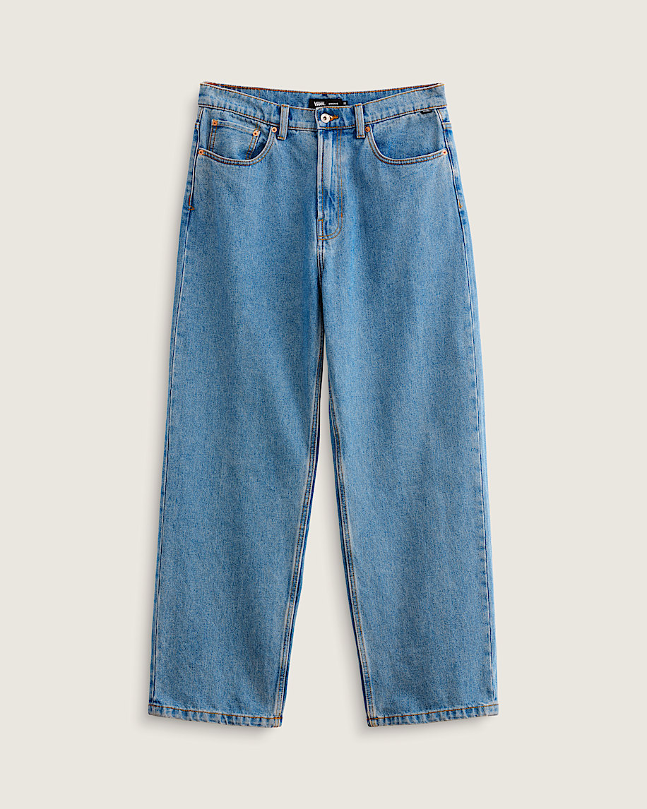 check-5 baggy denimbyxor