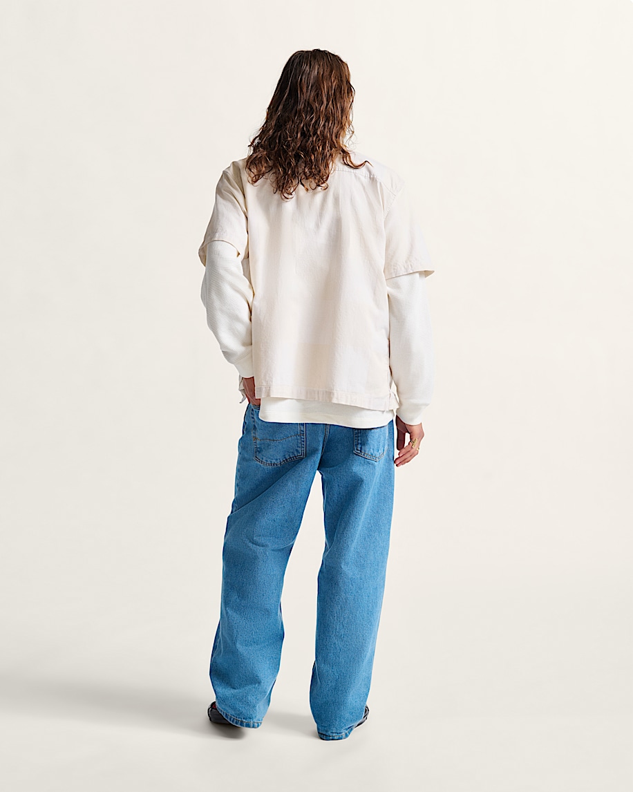 check-5 baggy denimbyxor
