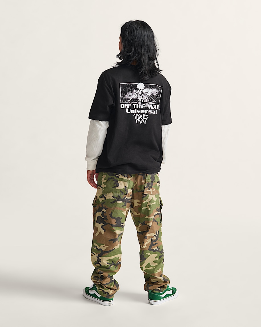 fatigue cargo loose tapered ripstop byxor