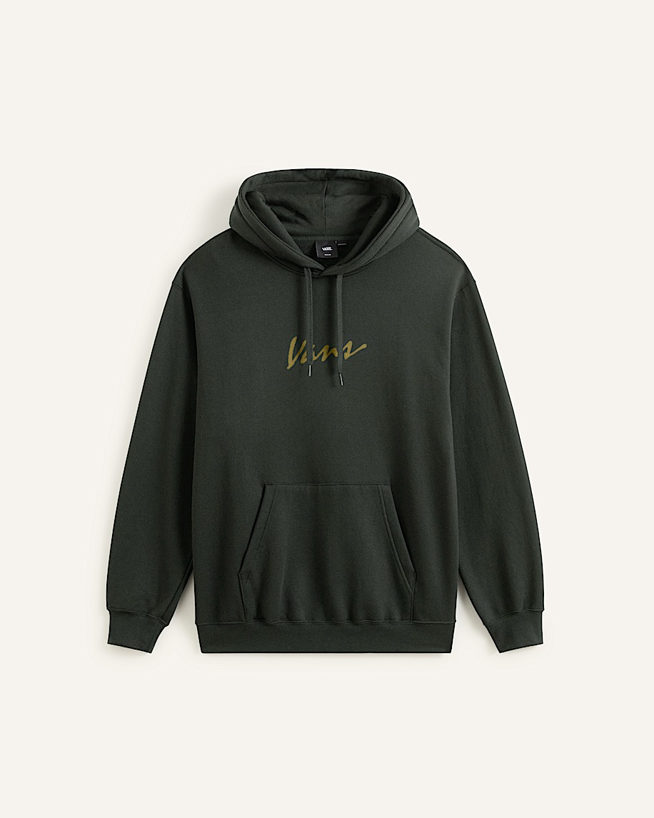 vans scripted pullover hoodie