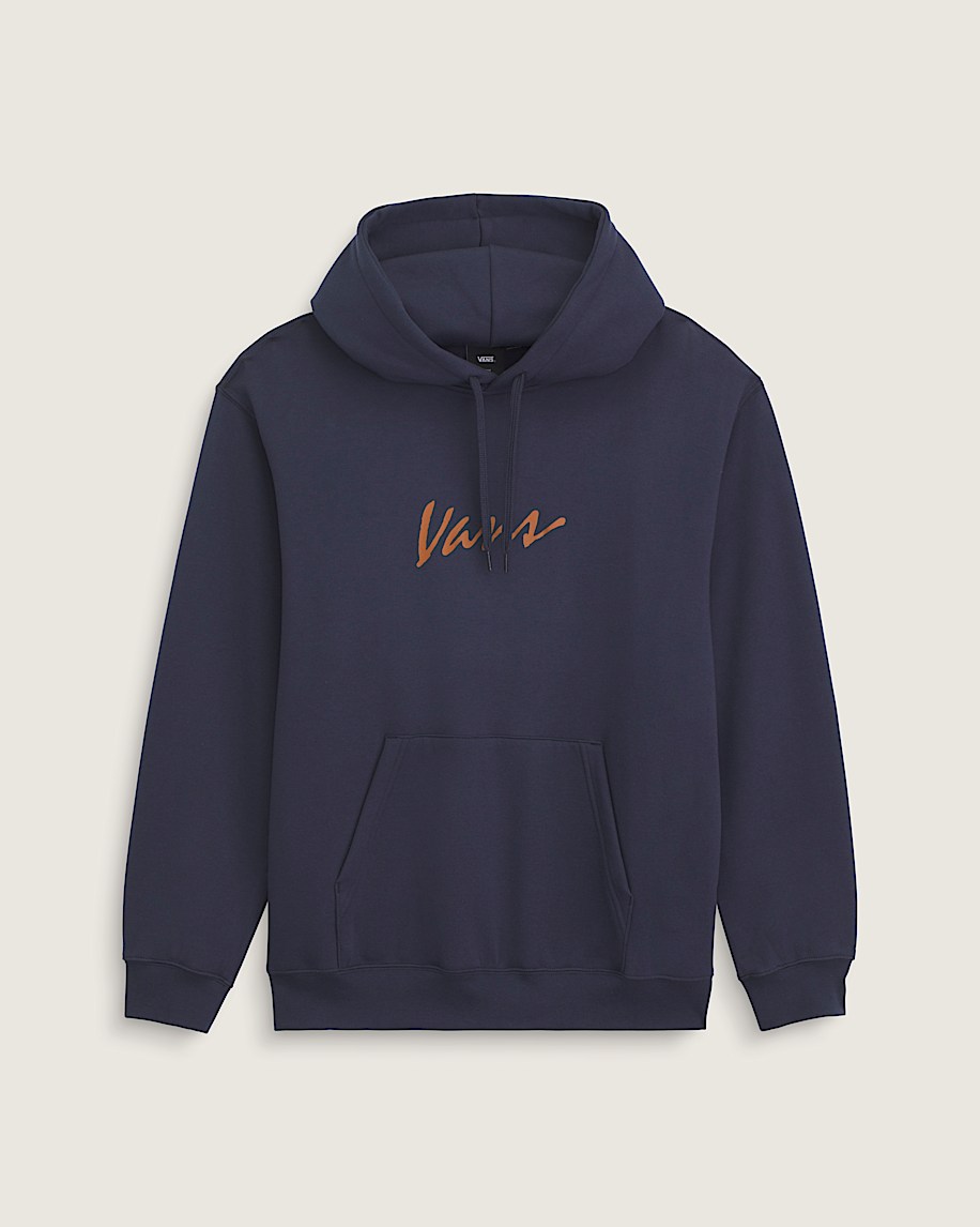 vans scripted pullover hoodie
