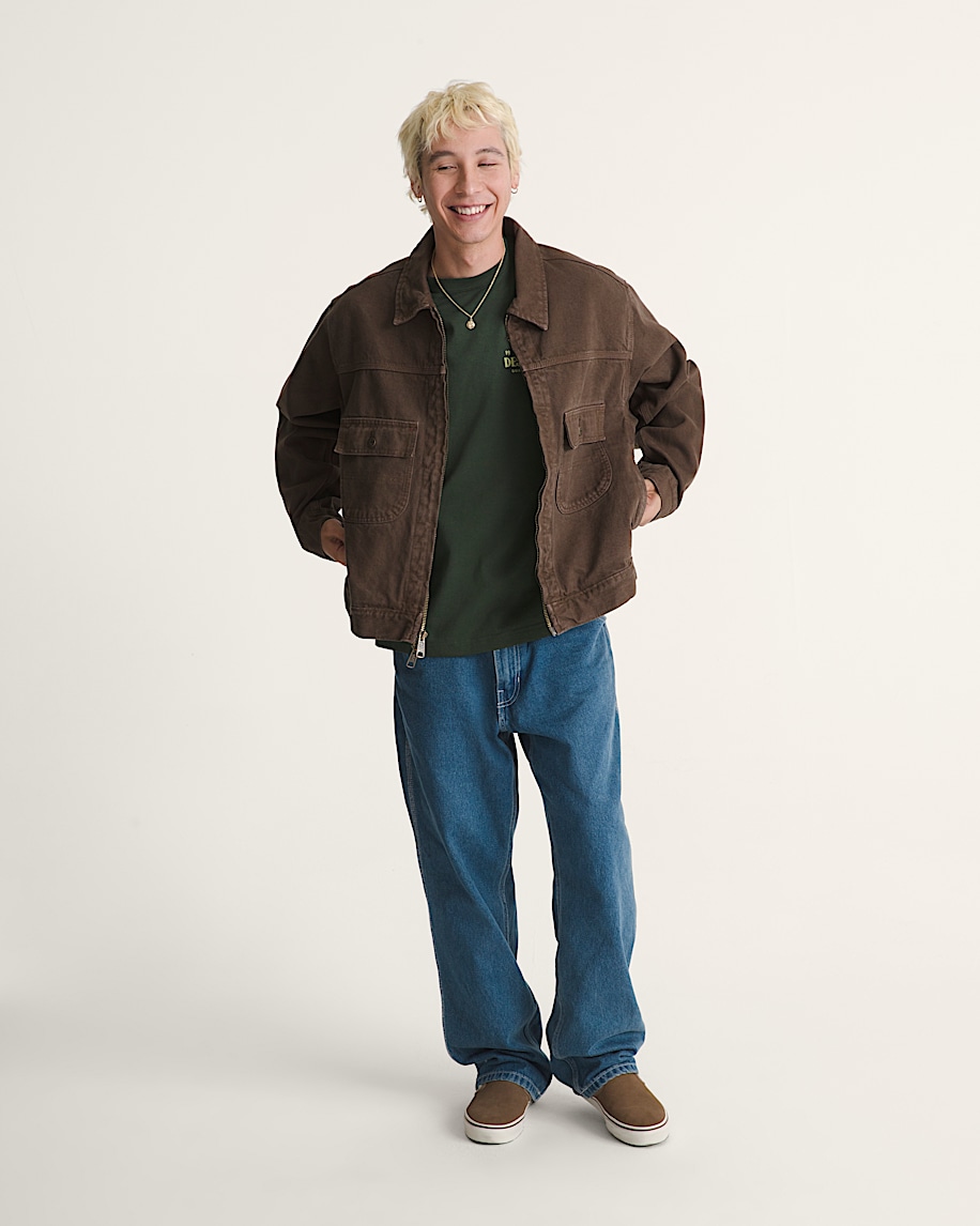 skate garage jeansjacka