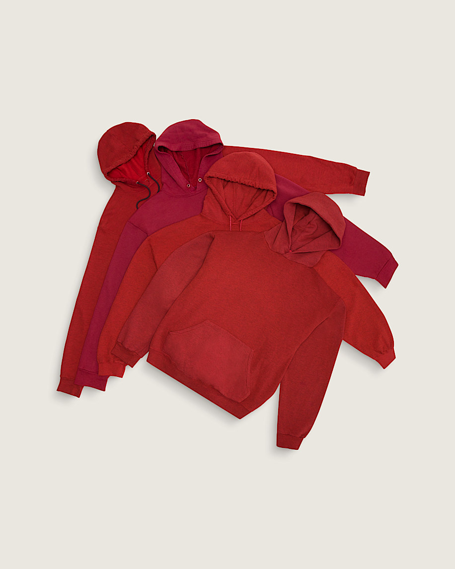 waffle shop wave blend pullover hoodie