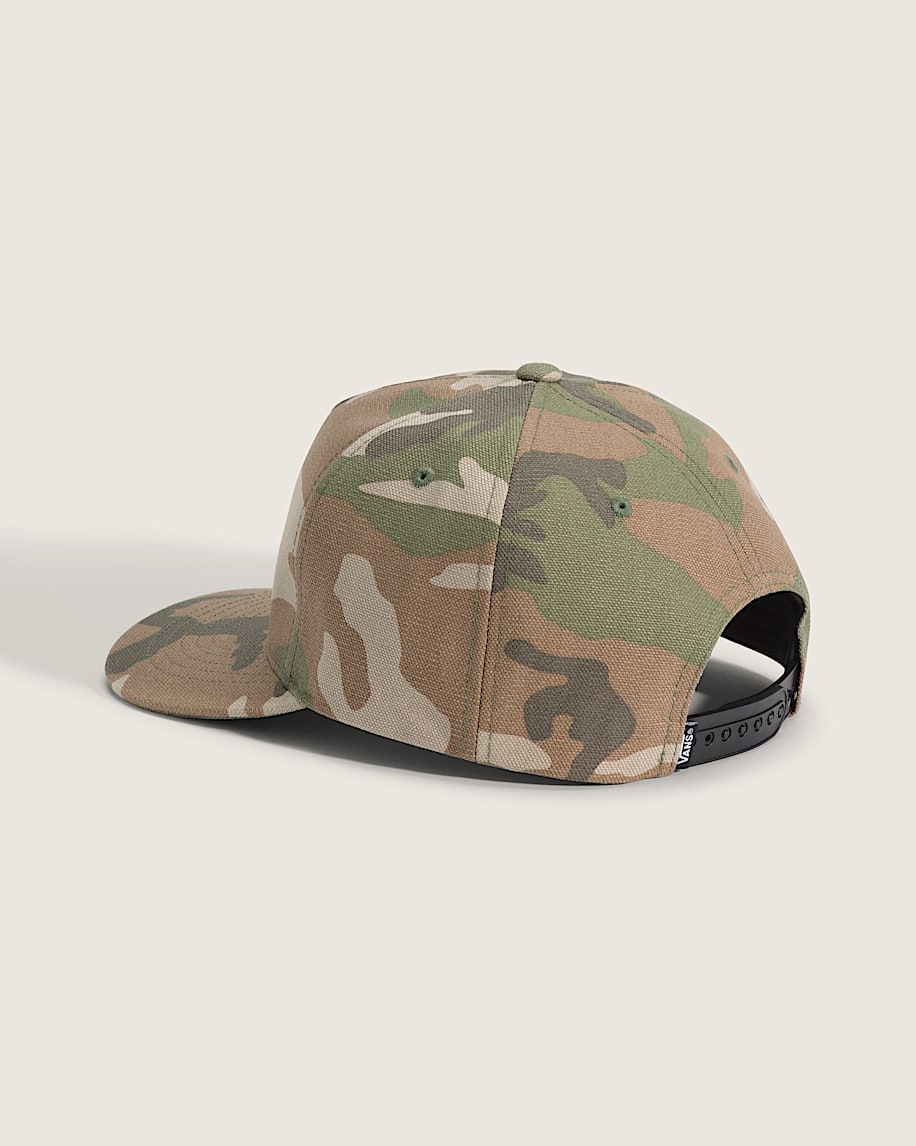 klassisk script snapback-keps