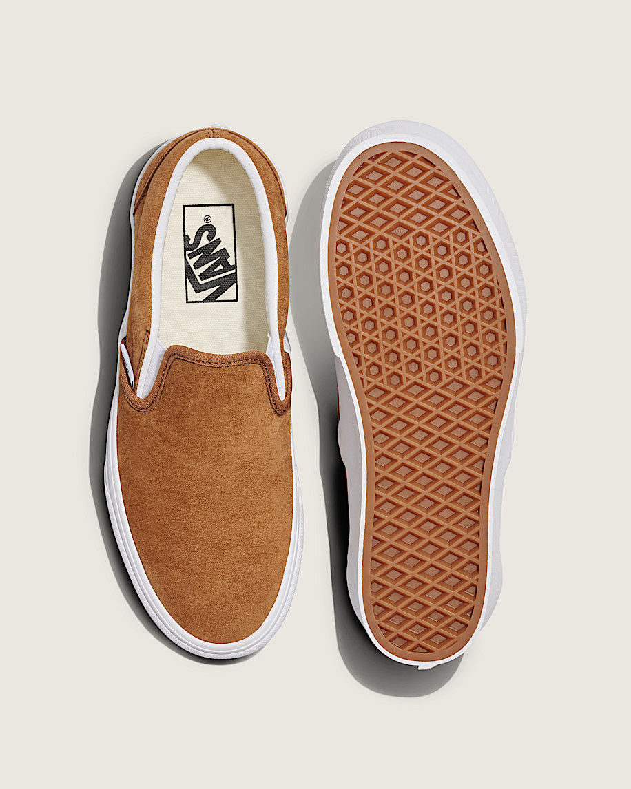 klassisk slip-on-platåsko