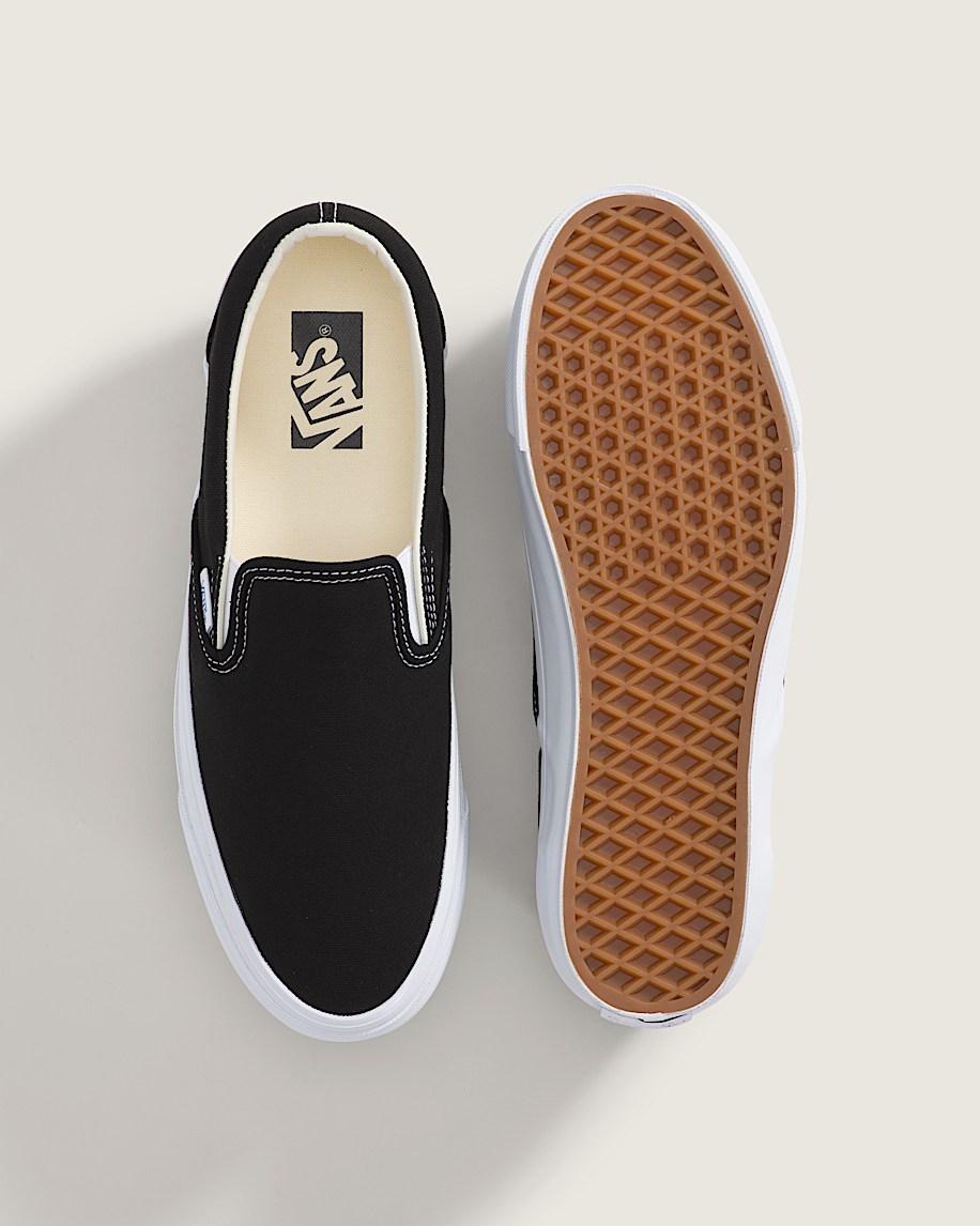 premium klassisk slip-on-sko