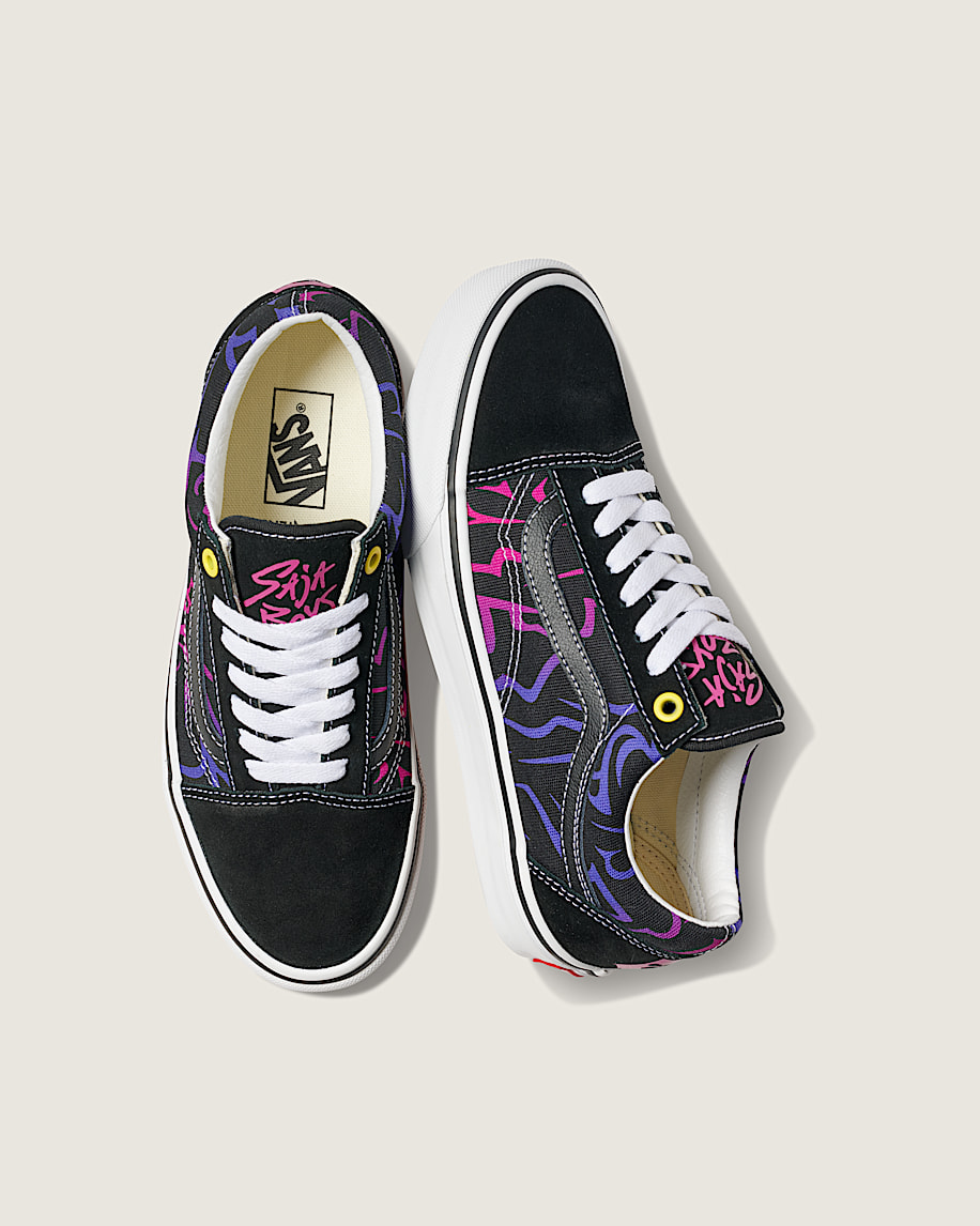 kpop demon hunters x vans old skool-sko