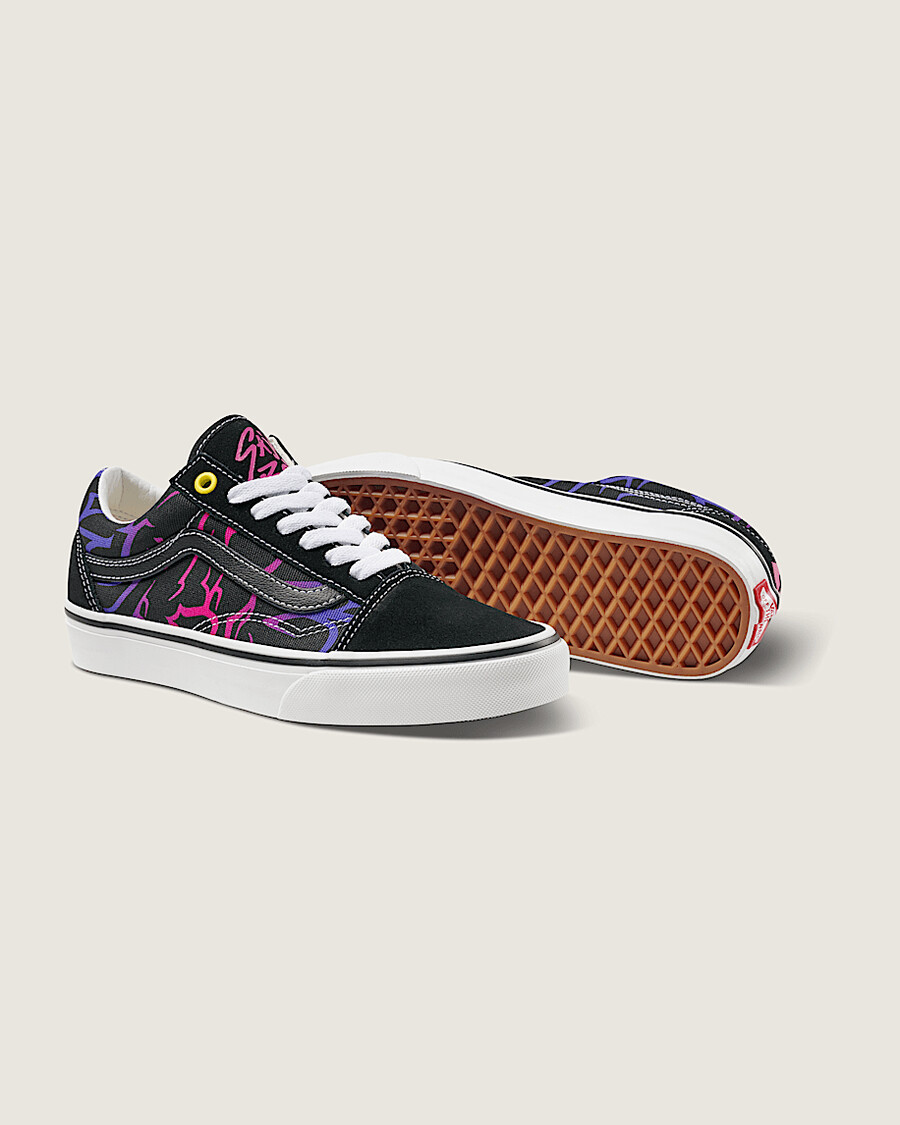 kpop demon hunters x vans old skool-sko