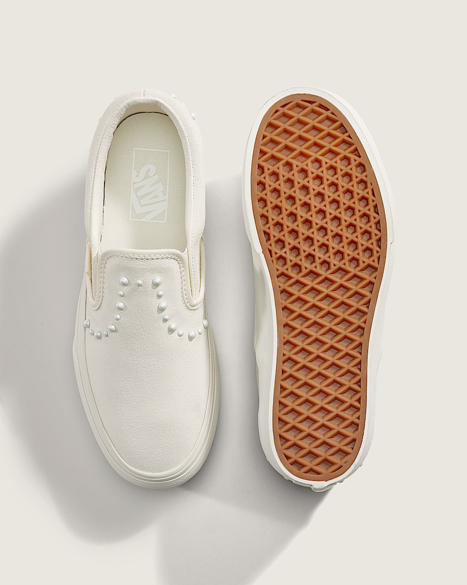 klassisk slip-on-platåsko