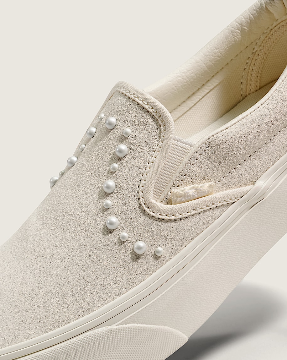 klassisk slip-on-platåsko
