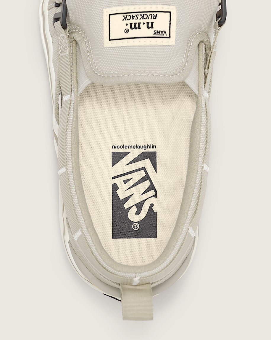 vans x nicole mclaughlin ryggsäck slip-on skor