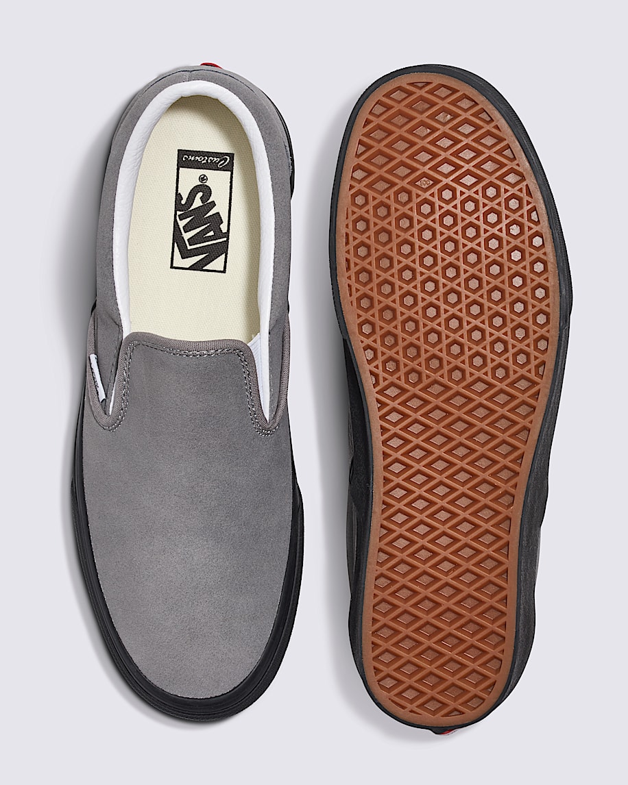 customs klassiska slip-on mockasko