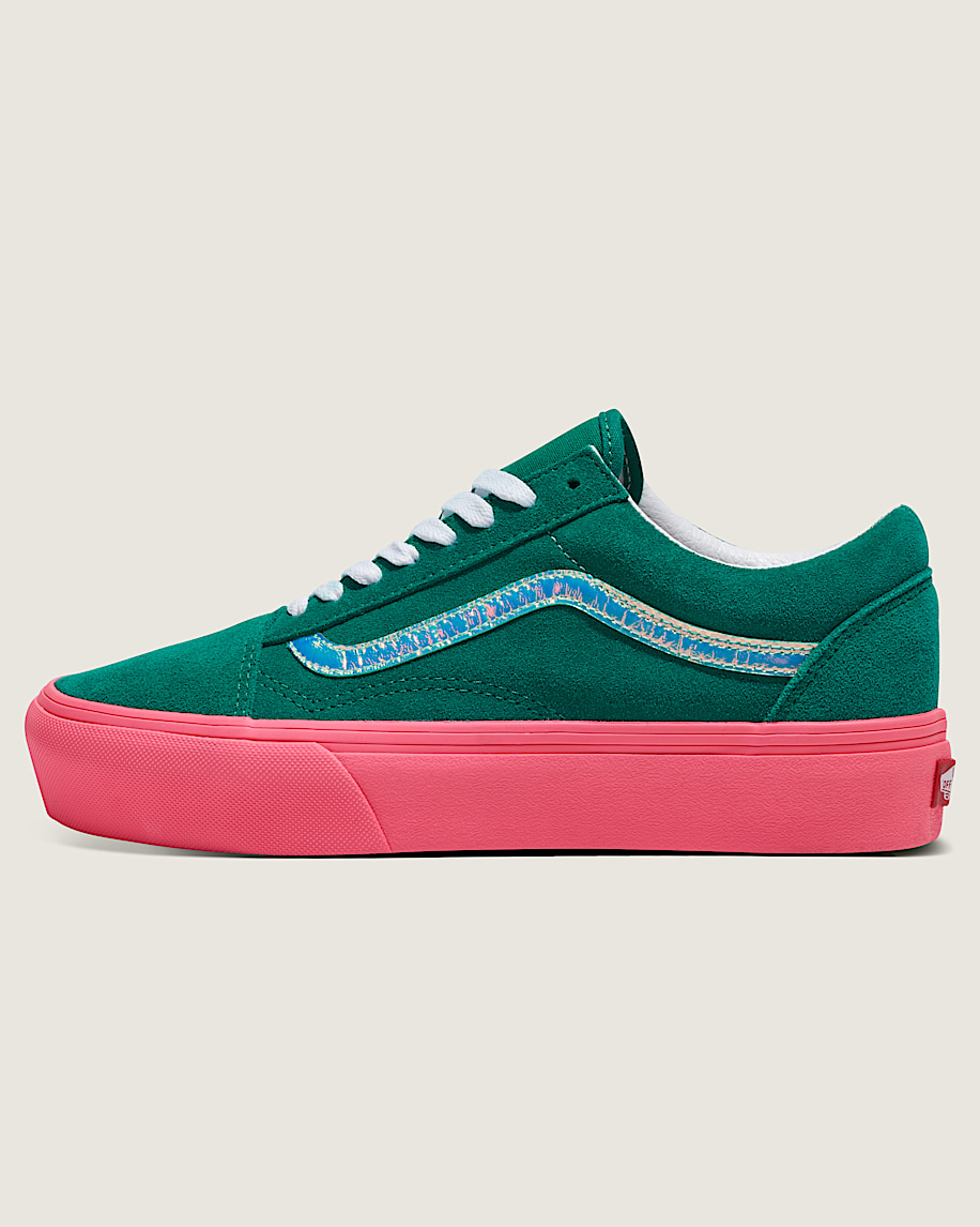 customs old skool platform mocka sko