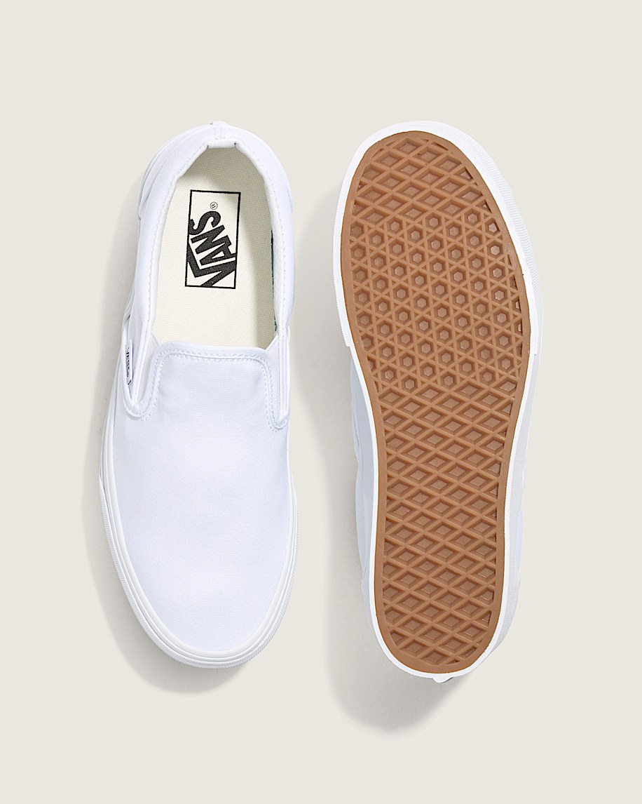klassisk slip-on-platåsko