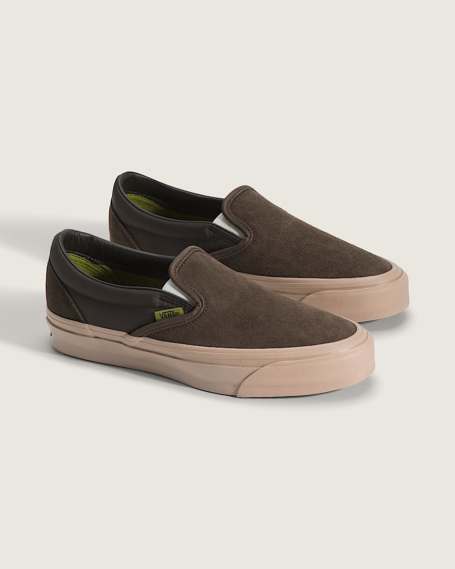 premium klassisk slip-on-sko