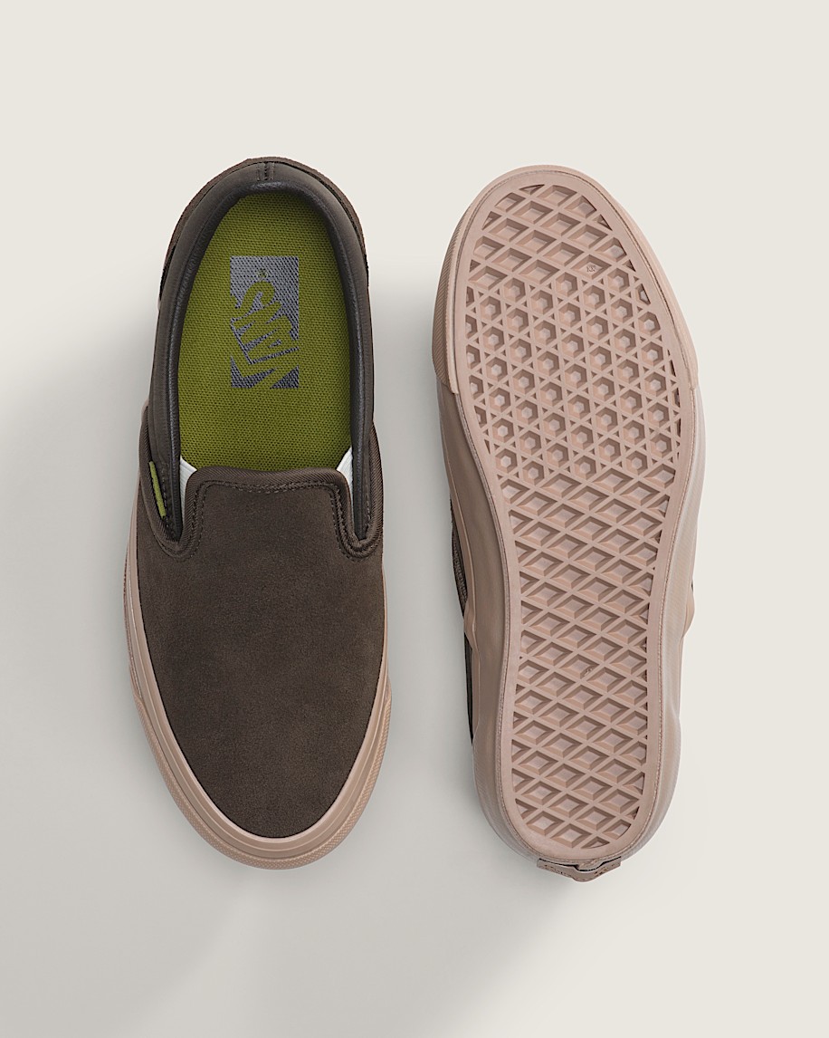 premium klassisk slip-on-sko