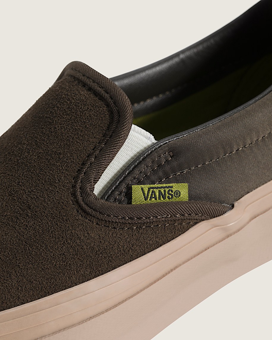 premium klassisk slip-on-sko