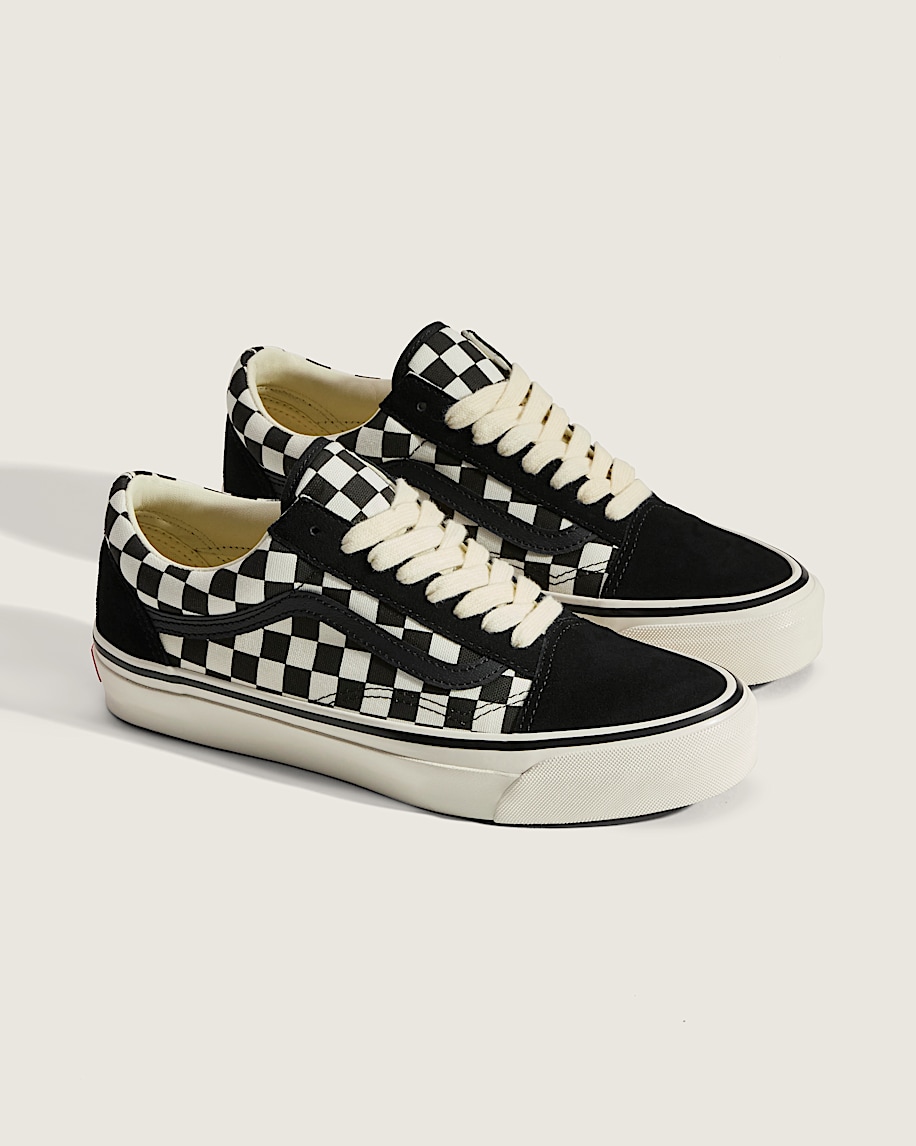 premium old skool schackrutiga skor