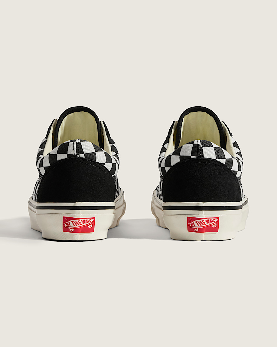 premium old skool schackrutiga skor