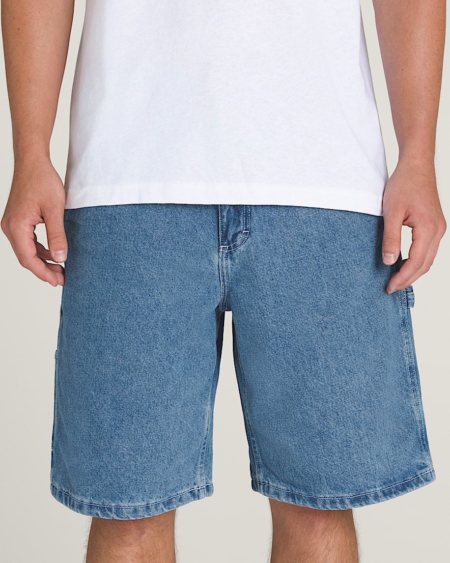 drill chore lösa denimshorts 62 cm