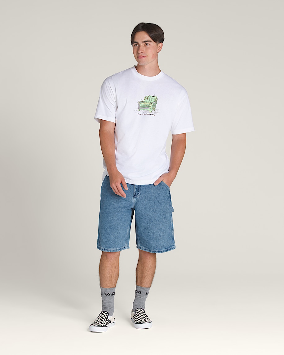 drill chore lösa denimshorts 62 cm