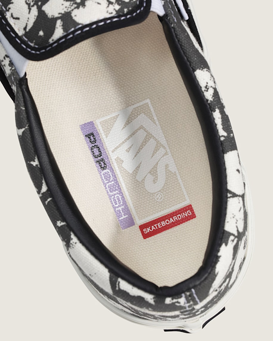 skate slip-on sko
