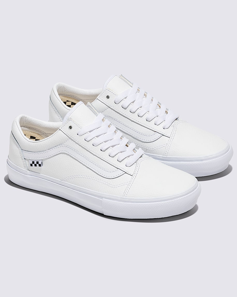 customs skate old skool lädersko