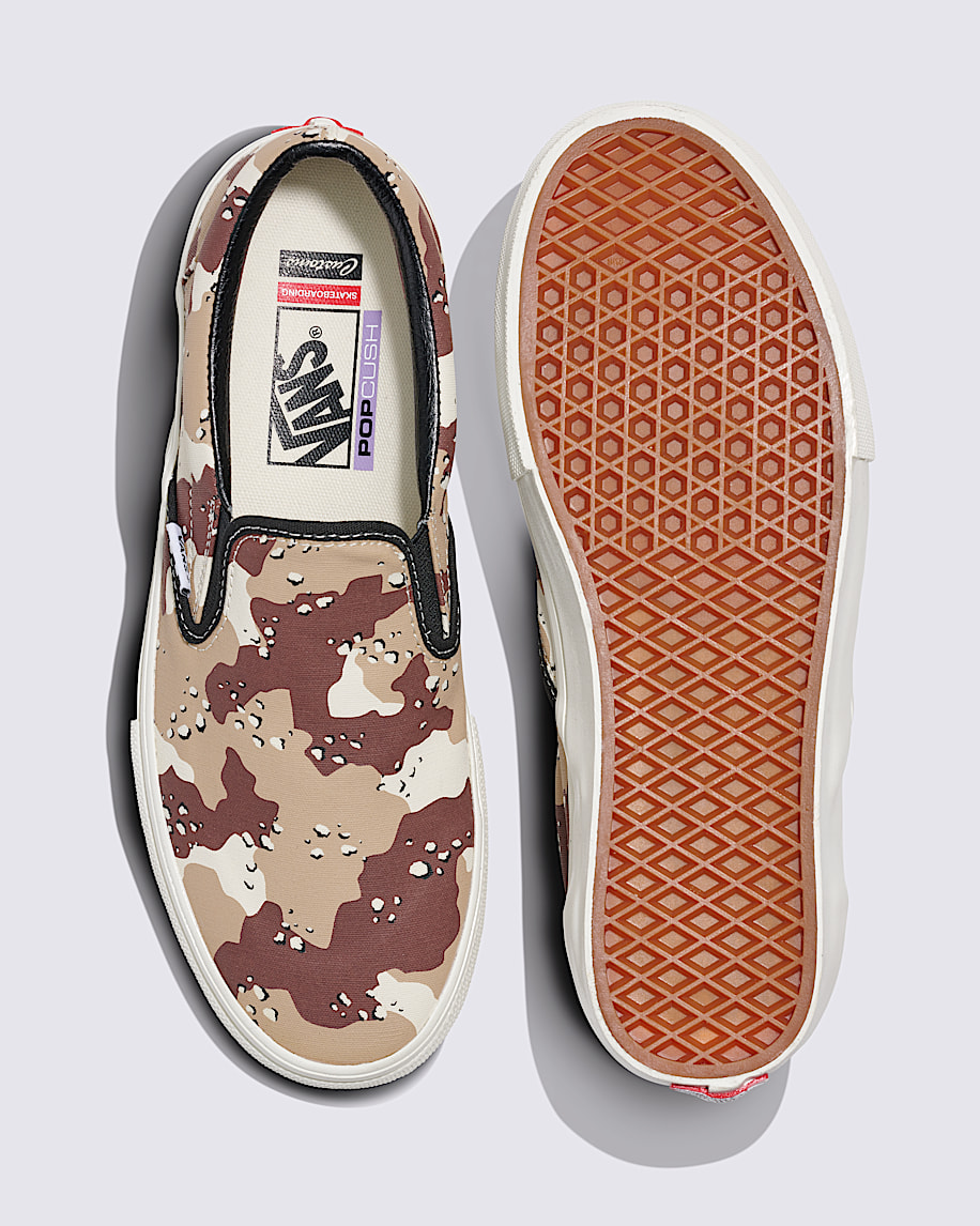 customs skate slip-on sko