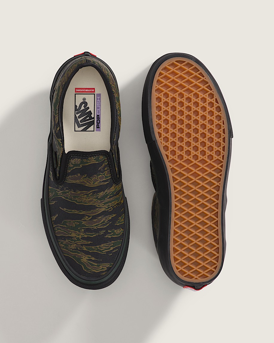 skate slip-on sko
