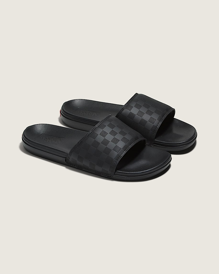 la costa schackrutiga slide-on sandaler