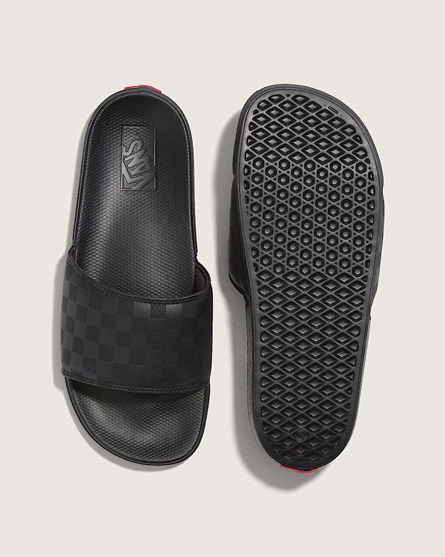 la costa schackrutiga slide-on sandaler