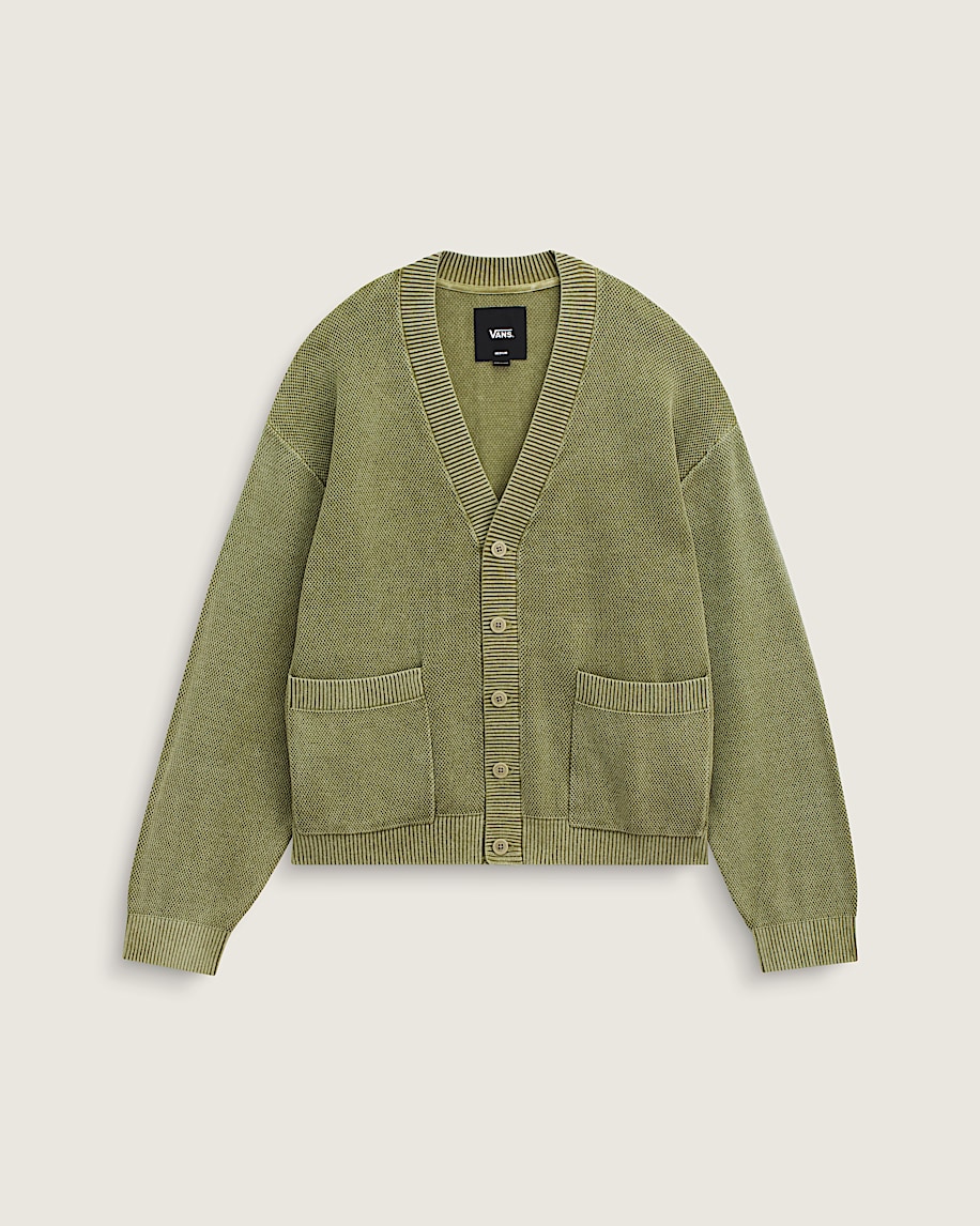 bayview cardigan med syratvätt